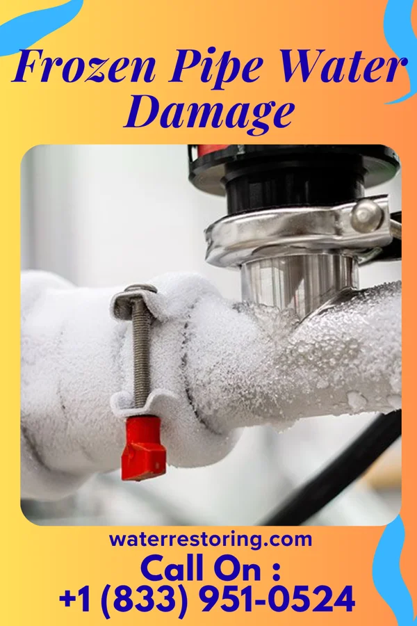 Frozen Pipe Water Damage in Peavine, OK